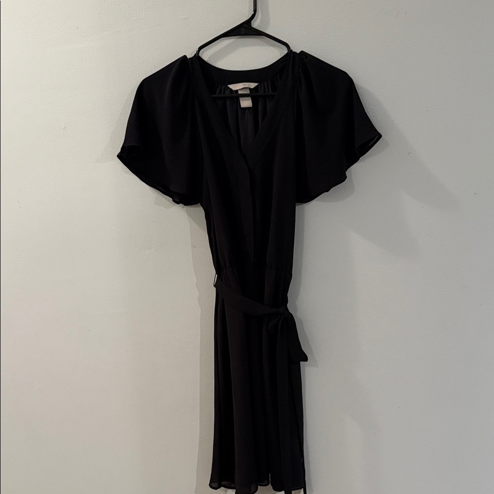 H&M Black Mini Dress